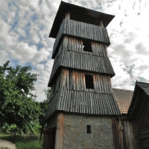 Archeoskanzen Modrá - věž