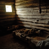 Archeoskanzen Modrá - jeden z pokojů školy