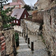 Budyšín - historické centrum - nejhezčí ulička