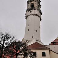 Bohata wěža / Bohatá věž / Reichenturm, aneb šikmá věž v Budyšíně