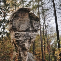 Besedické skály - vrch Sokol