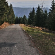 Cesta z Visalají na Lysou horu