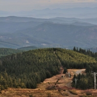 Lysá hora - výhled
