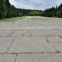 Brdy - letištní plocha