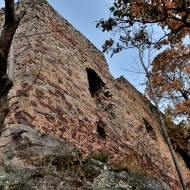 Zřícenina hradu Valdek v Brdech