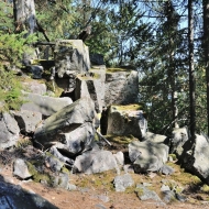 Brdy -  vrchol Klobouček
