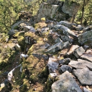 Brdy -  vrchol Klobouček