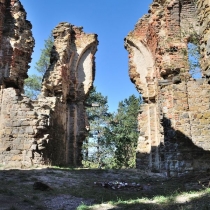 Břístevská hůra - zřícenina kaple