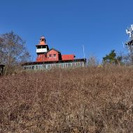 Ejemova chata s rozhlednou na Červeném vrchu