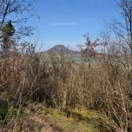 Výhled na Oblík od Ejemovy chaty 