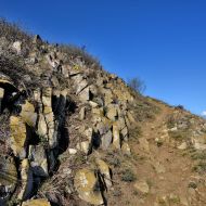 Stoupání na Oblík