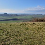 Výhled z vrcholu Oblíku 