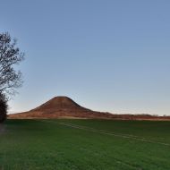 Oblík cestou zpět krátce před západem slunce