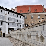 Český Krumlov - V. zámecké nádvoří