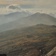 Nízké Tatry - výhled z Chopku