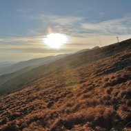 Nízké Tatry - výhled z Chopku