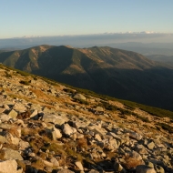 Nízké Tatry - výhled z Chopku