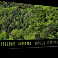 Vojslavický dvojmost - výhled do zeleně
