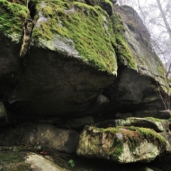 Hradiště u Libětic - skály