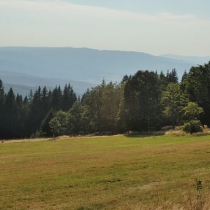 Šumava - vyhlídka u Huťské hory