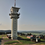 Klínovec - z rozhledny