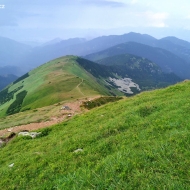 Nízké Tatry | Výhled od  Krúpového sedla