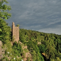 Zřícenina hradu Oheb