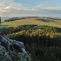 Ostaš - Krtičkova vyhlídka