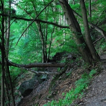 Peklo - vyhlídka Koníček