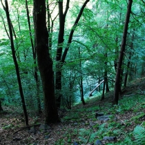 Peklo - vyhlídka Koníček