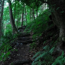 Peklo - vyhlídka Koníček