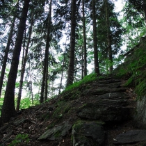 Peklo - vyhlídka Koníček