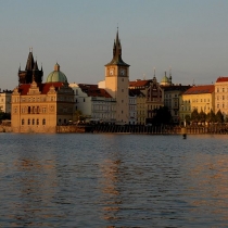 Praha ze Střeleckého ostrova