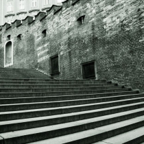 Pražská ulička - Zámecké schody