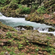 Soutěska Vintgar (Slovinsko, Triglavský národní park)
