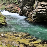 Soutěska Vintgar (Slovinsko, Triglavský národní park)