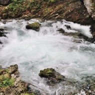 Soutěska Vintgar (Slovinsko, Triglavský národní park)