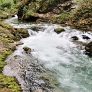 Soutěska Vintgar (Slovinsko, Triglavský národní park)