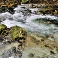 Soutěska Vintgar (Slovinsko, Triglavský národní park)