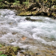 Soutěska Vintgar (Slovinsko, Triglavský národní park)