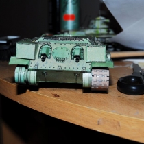 Tank T-34/76 (1:34, R. Vyškovský - časopis ABC)