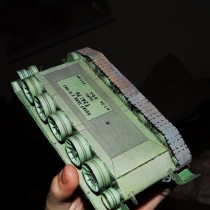 Tank T-34/76 (1:34, R. Vyškovský - časopis ABC)