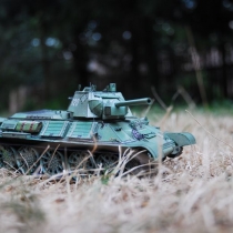 Tank T-34/76 (1:34, R. Vyškovský - časopis ABC)