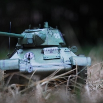 Tank T-34/76 (1:34, R. Vyškovský - časopis ABC)