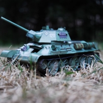 Tank T-34/76 (1:34, R. Vyškovský - časopis ABC)