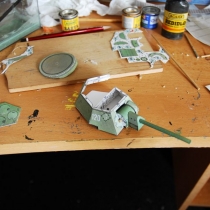 Tank T-34/76 (1:34, R. Vyškovský - časopis ABC)