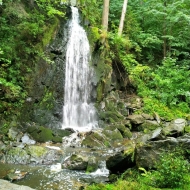Terčino údolí - umělý Stropnický vodopád