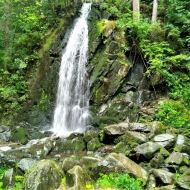 Terčino údolí - umělý Stropnický vodopád