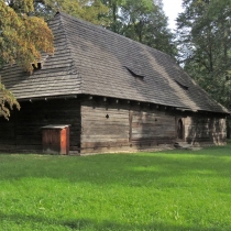 Valašské muzeum v přírodě - Dřevěné městečko - Sýpka z Prostřední Suché