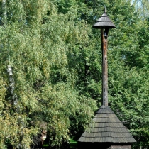 Valašské muzeum v přírodě -Dřevěné městečko - Zvonička z Horní Lidče